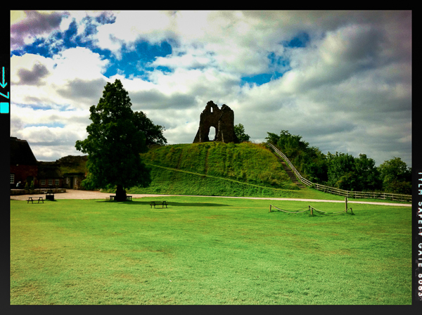 The Norman Motte at Tutbury