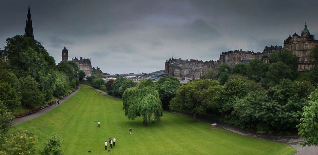 Princes Street Gardens - Edinburgh