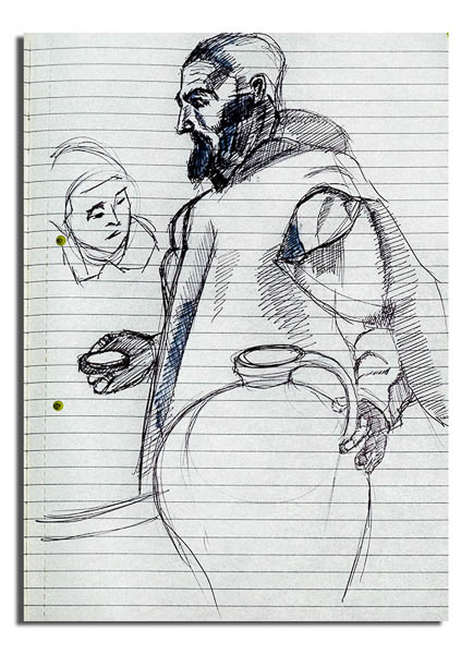 Sketch of The Water Carrier of Seville