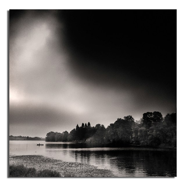 Fishing on Thornton reservoir