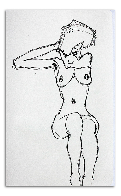 Egon Schiele Nude 001