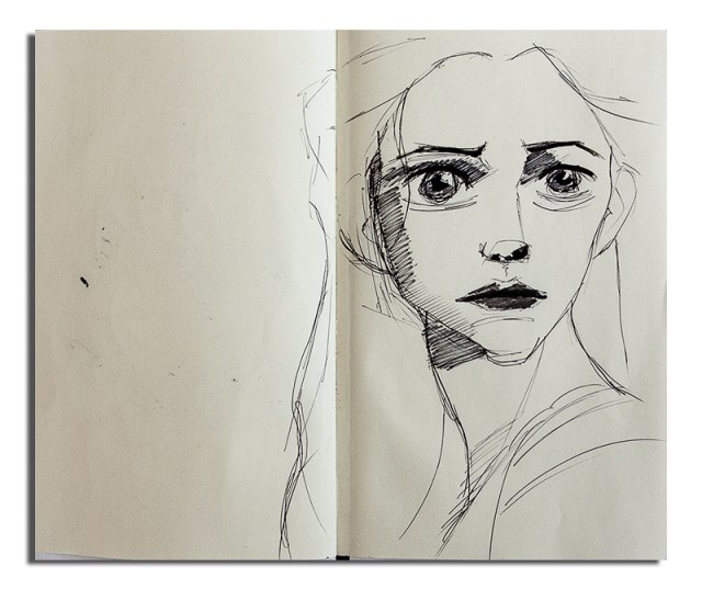 Worried Elffin Woman