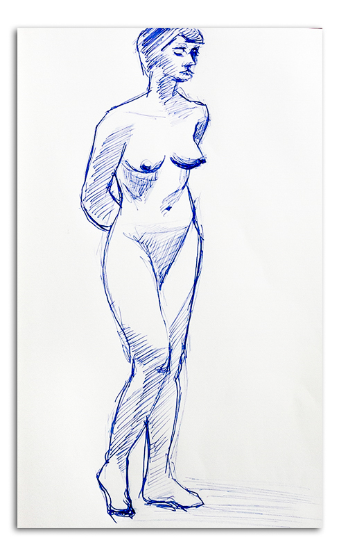 Female Nude Standing