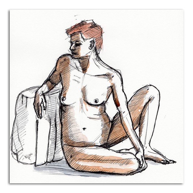 Stick Woman - Nude 001