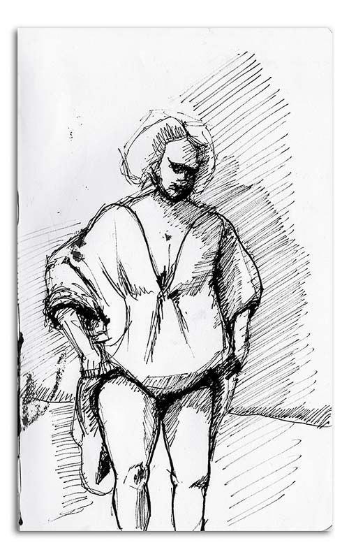 Rembrandt sketch No 02