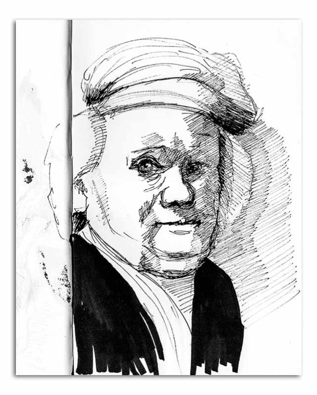 Rembrandt sketch