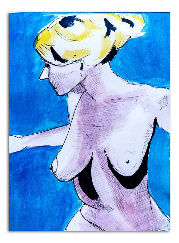 Girl with Yellow Hair