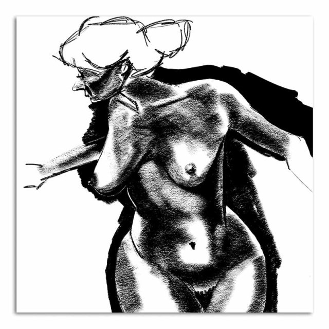 Scandi Noir - white hair