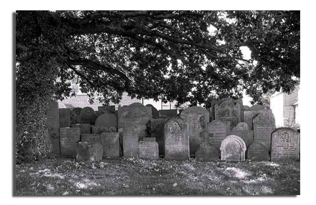 gravestones