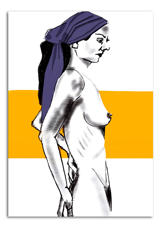 nude-woman-with-orange-stripe